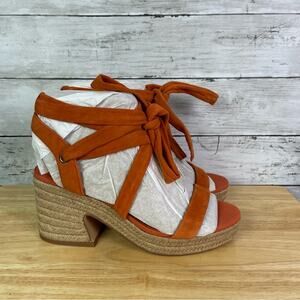 Vince Camuto Orange Sandals
